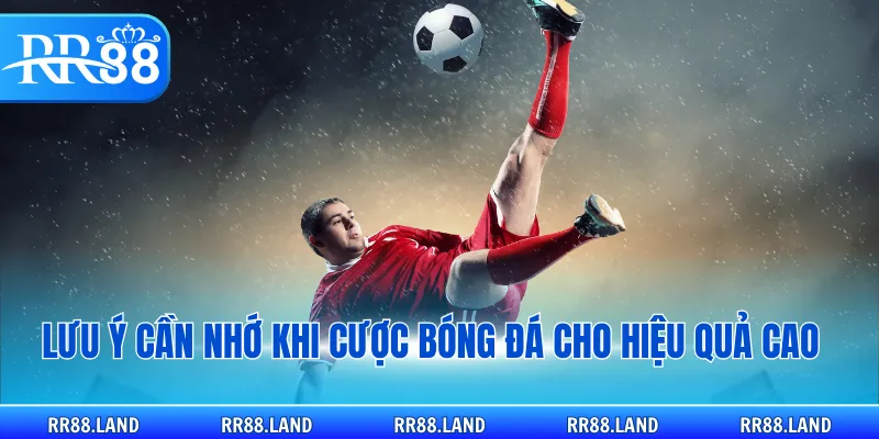 Lưu ý cần nhớ khi cược bóng đá cho hiệu quả cao